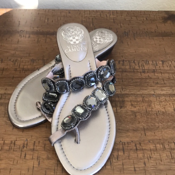vince camuto jeweled sandals